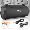 Pyle Portable Bluetooth Speaker, PBMSPG1BK PBMSPG1BK